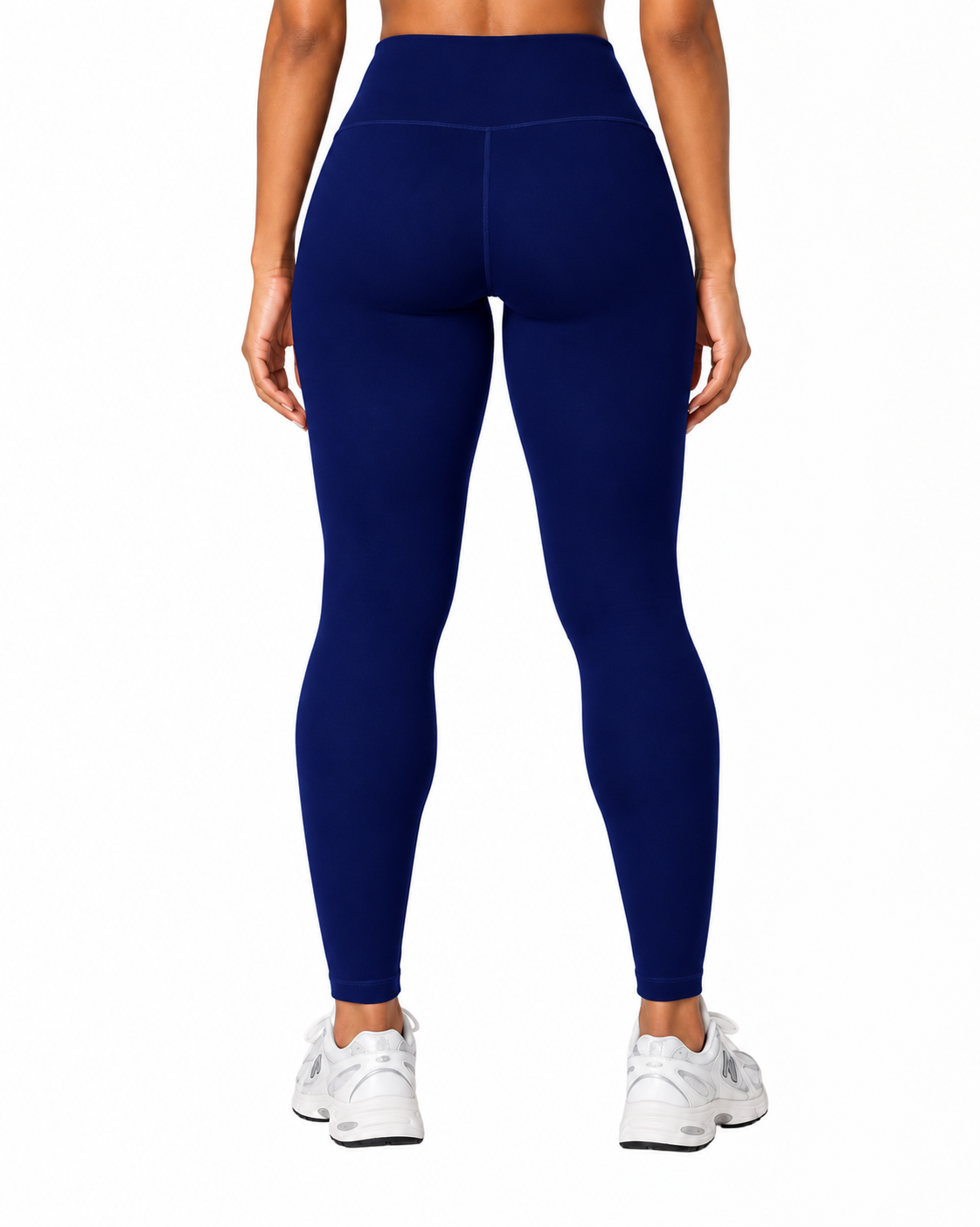 Basic Leggings (High Waist) - Navy Blue