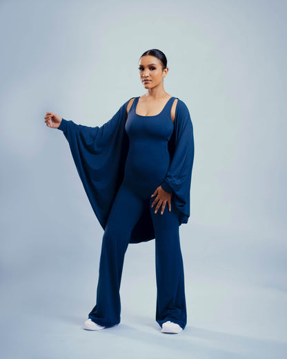 Waterfall Jacket - Navy Blue