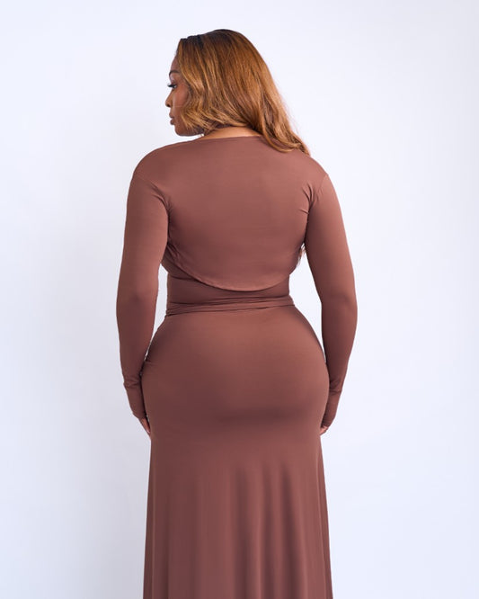 Ballerina Sleeve - Brown