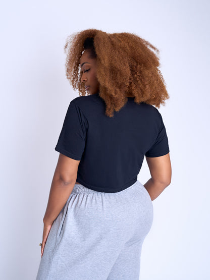 BP Basic Crop Tee - Black