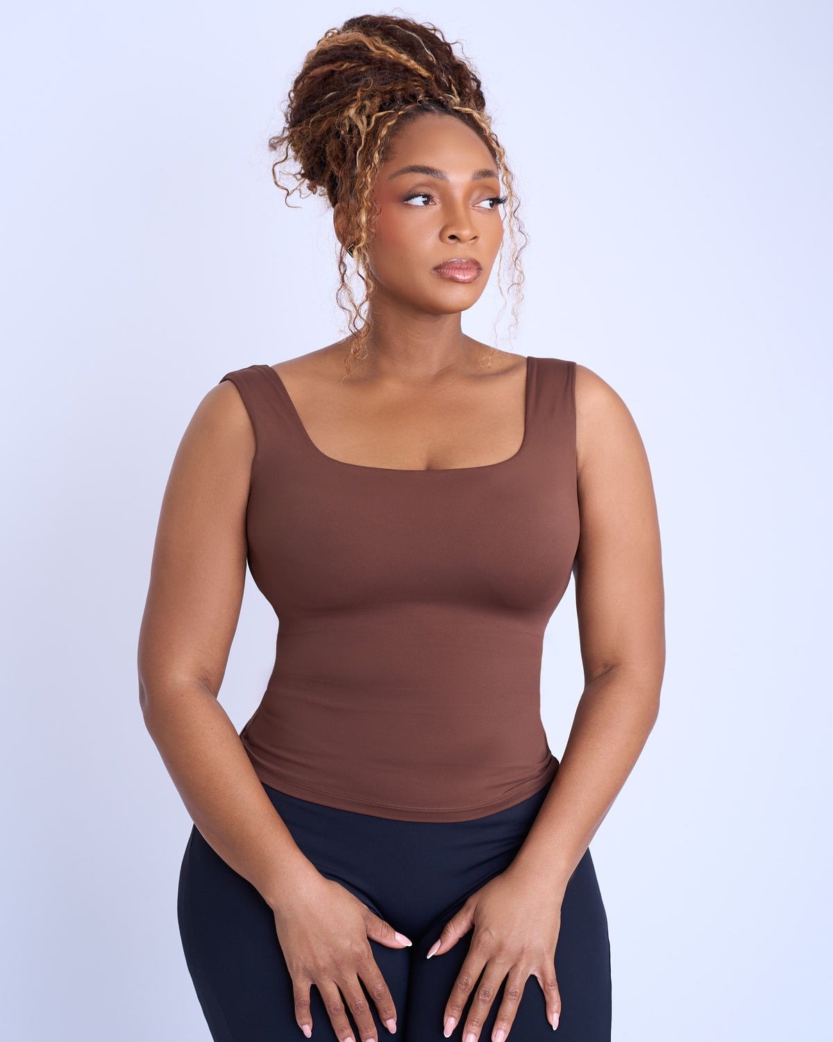 Tank Top - Brown