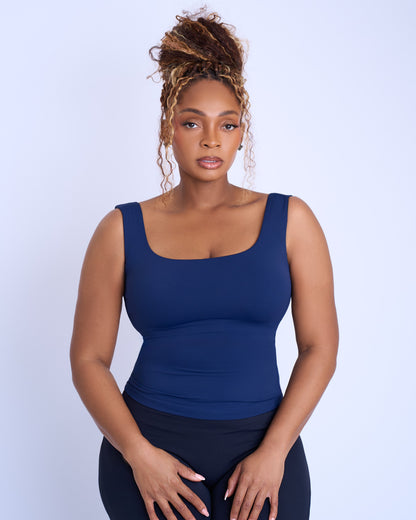 Tank Top - Navy Blue