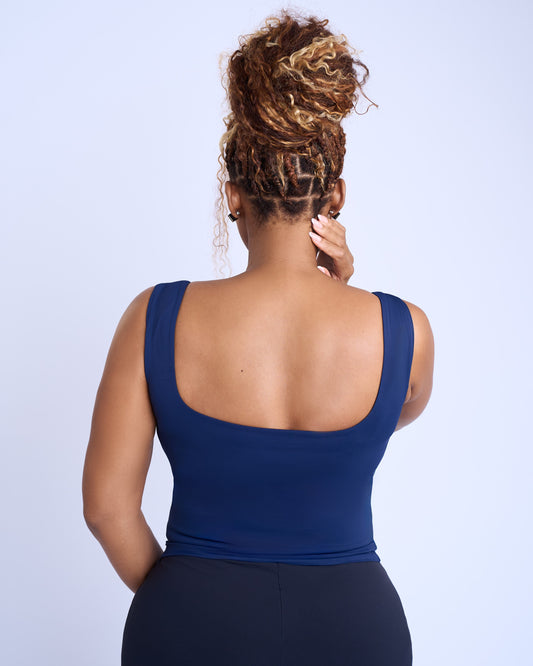 Tank Top - Navy Blue