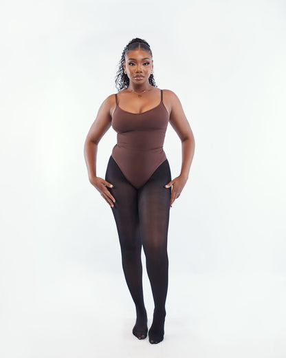 Essential Bodysuit - Brown