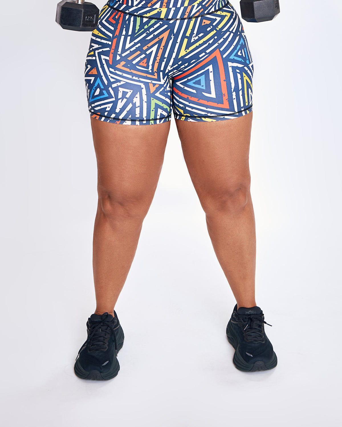 Rainbow Shorts Look