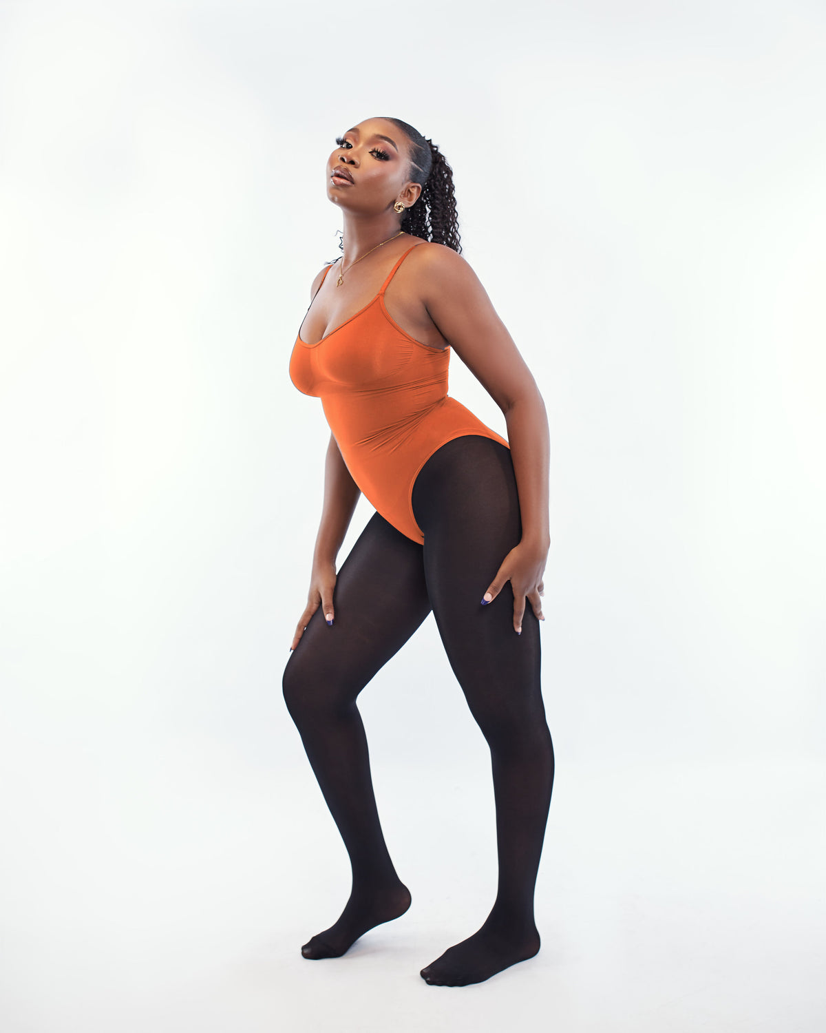 Essential Bodysuit - Light Orange