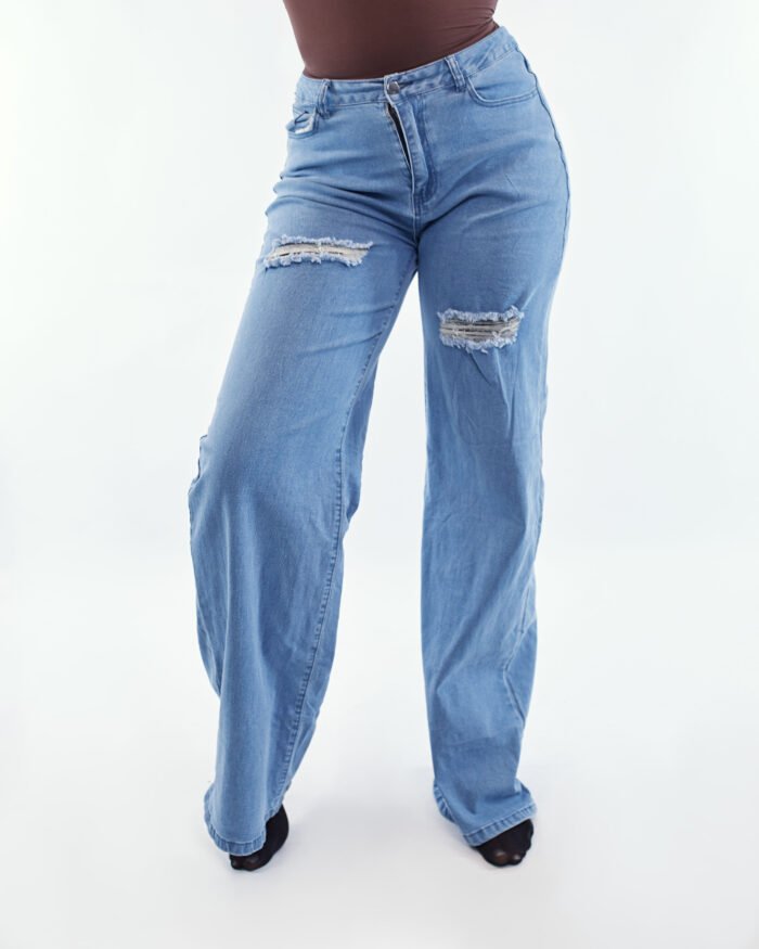 RIPPED BOYFRIEND JEANS (FUNKE JEANS) - Image 5