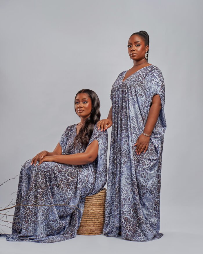 CLASSIC BUBU (LEOPARD BLUE PRINT) - Image 4