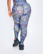 MULTICOLOURED ATHLETIC LEGGINGS - Image 2