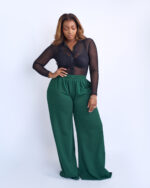 SWEAT PANTS - Green - Image 2