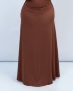 BASIC SKIRT (BROWN) - Image 3