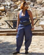 FESTIVAL DENIM JUMPSUIT