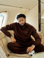 JOGGERS SET TOP - BROWN - Image 3