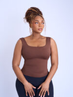 TANK TOP - BROWN - Image 3