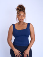 TANK TOP - NAVY BLUE