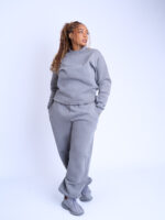 JOGGERS SET TOP - GREY - Image 2