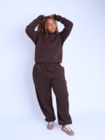 JOGGERS SET BOTTOM - BROWN - Image 2